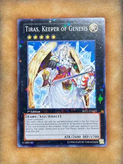 Yugioh Tiras, Keeper of Genesis BP01-EN029 Starfoil Common 1st Ed NM - Image 1