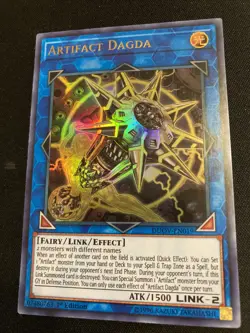 Yugioh! Tcg Artifact Dagda - DUOV-EN019 - Ultra Rare - 1st Edition - NM - Image 1