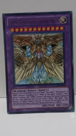 Yu-Gi-Oh! TCG Elemental Hero Divine Neos Crossroads of Chaos CSOC-EN098 Unlim. - Image 1