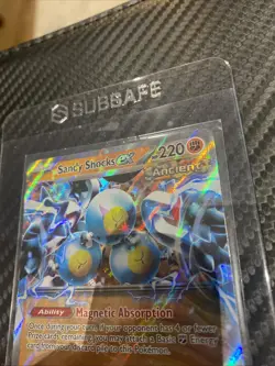 Pokemon TCG Sandy Shocks EX Prismatic Evolutions Card 056/131 Double Rare - Image 3