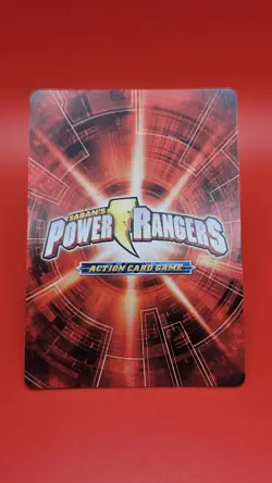 2013 Saban's Power Rangers - Action Card Game Forever Red Rangers #P-190 Foil - Image 2