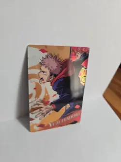 Jujutsu Kaisen Yuji Itadori Japan Exclusive Card Unopened Collectible Anime Art - Image 1