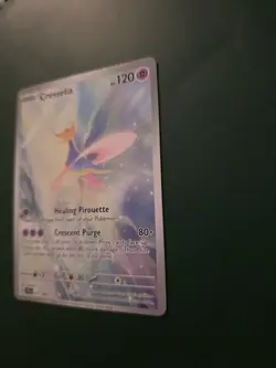 Pokemon TCG Cresselia Card 071/064 Shrouded Fable Illustration Rare - Image 3