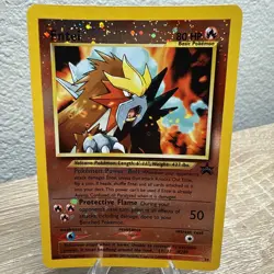 Pokemon TCG Entei #34 Reverse Holo Promo Card 2001 Black Star - Image 4