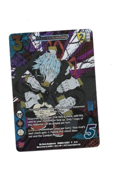 Universus TCG My Hero Academia Masterminding MHA04-CLR01 P 2/11 Foil Card NM - Image 1