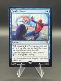 SPIDER-SENSE Marvel's Spider-man SPM Magic MTG MINT CARD Rare - Image 1
