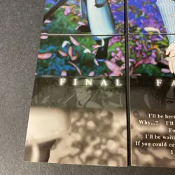 Final Fantasy 8 VIII Perfect Visuals Card Puzzle Set 1-9 Rinoa In Flower Field - Image 2