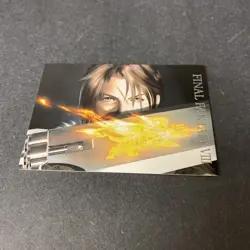 Final Fantasy 8 VIII Triple Triad The GUNBLADE 12 Visual Card Carddass Masters - Image 1