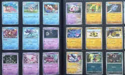 Pokemon Prismatic Evolutions COMPLETE (C/UC) Base Set (79 Card Lot) - Image 2
