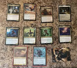 MTG 159card Lot. Many Uncommon & Rares 1 Mythic. Foils And Art! Check The Photos - Image 1
