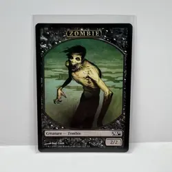 Zombie - Magic The Gathering MTG 2010 Core Set M10 Token - Image 1