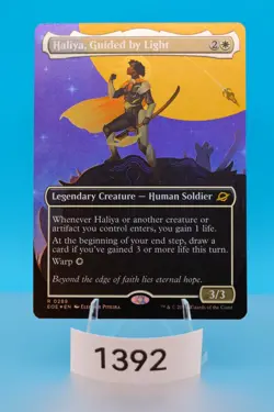 MTG Haliya, Guided by Light (Borderless) Edge of Eternities Foil #289 - Image 1