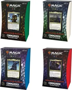 MTG: D&D Adventures in the Forgotten Realms - Set of 4 Commander Decks - SEALED! - Image 1