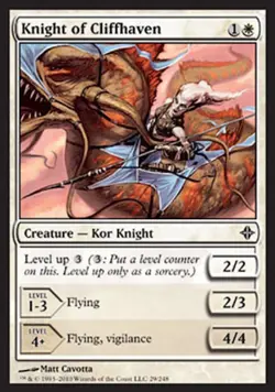 Knight of Cliffhaven - Medium Play MTG Rise of the Eldrazi - Image 1