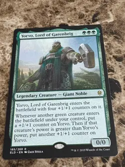YORVO, LORD OF GARENBRIG Magic MTG Throne of Eldraine - Image 1