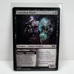 Conceited Witch - Wilds Of Eldraine MTG Magic The Gathering WOE #0084 - Image 1