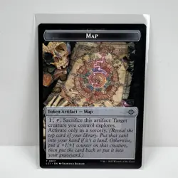 Map - The Lost Caverns of Ixalan MTG Magic The Gathering LCI #0017 - Image 1