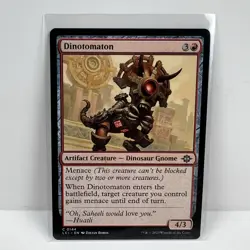 Dinotomaton - The Lost Caverns of Ixalan MTG Magic The Gathering LCI #144 - Image 1