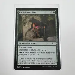 Bestial Bloodline Wilds of Eldraine WOE Magic The Gathering MTG NM C 0162 - Image 1