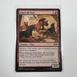 Edgewall Pack Wilds of Eldraine WOE Magic The Gathering MTG NM C 0126 - Image 1