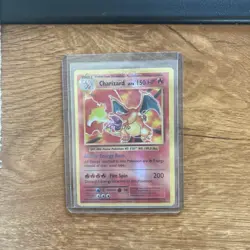 POKEMON TCG Charizard 11/108 XY EVOLUTIONS HOLO RARE English NM decently played - Image 1
