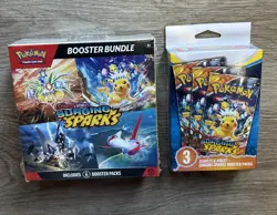 Pokemon TCG Surging Sparks Booster Bundle 6 + 3 packs- factory sealed - Image 1