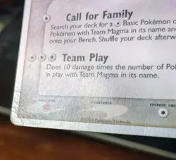 POKEMON TEAM MAGMA'S ZANGOOSE 23/95 RARE WORLD CHAMPIONSHIPS 2004 HP-DMG - Image 5
