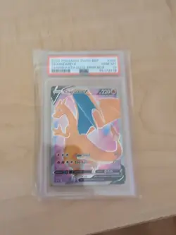 2020 Pokemon Champion's Path ETB Promo Charizard V SWSH050 - PSA 10 GEM MINT - Image 1