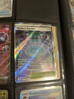 Mystery Garden Ultra Rare Full Art 172/132 Pokemon Mega Evolution English NM - Image 2