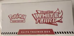 Pokemon Scarlet and Violet White Flare Elite Trainer Box ETB Sealed - Image 1