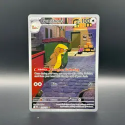 Pokemon Mega Evolution Gumshoos Illustration Rare 153/132 2025 NM - Image 1