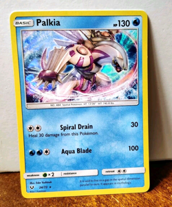 POKEMON PALKIA 24/73 HOLO RARE SHINING LEGENDS NEAR MINT - Image 1