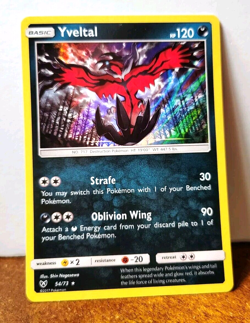 POKEMON YVELTAL 54/73 HOLO RARE SHINING LEGENDS NEAR MINT - Image 1
