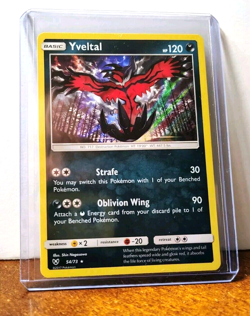 POKEMON YVELTAL 54/73 HOLO RARE SHINING LEGENDS NEAR MINT - Image 3