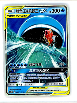 Pokemon Wailord & Magikarp GX 005/150 Chinese RR Tag Team Holo US SELLER NM - Image 1