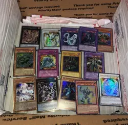Yugioh Bulk Lot 100 Random Cards Holo Random Mystery Pack - Image 1