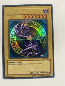 Yugioh Dark Magician SDY-006 Ultra Rare Unlimited LP - Image 1