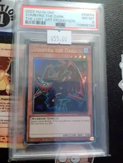 Zombyra The Dark LART-EN059 Sealed Ultra Rare Yugioh TCG Lost Art Promo PSA 8 - Image 1