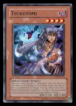 Tsukuyomi SD6-EN011 Structure Deck: Spellcaster's Judgment 1st Edition Yugioh - Image 1