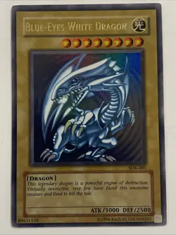 Blue-Eyes White Dragon SDK-001 Ultra Rare Unlimited Yugioh 7100 - Image 1
