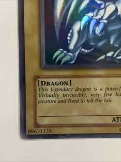 Blue-Eyes White Dragon SDK-001 Ultra Rare Unlimited Yugioh 7100 - Image 4