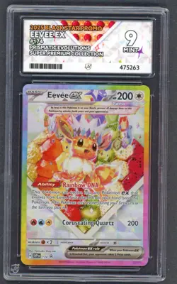 Pokemon Cards - ACE 9 Eevee Ex 174 - Prismatic Super Premium Collection PSA BGS - Image 1