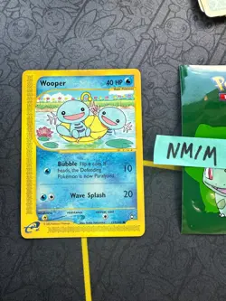 Pokemon Card Wooper Aquapolis WOTC E Series Vintage 117/147 053 💎NM💎 - Image 1