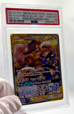Pokemon Cards - PSA 10 Lucario & Melmetal GX SM192 - Promo - GEM MT - Image 3