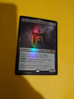 Vito, Thorn of the Dusk Rose FOIL M21 rare vampire cleric MTG Card. - Image 1