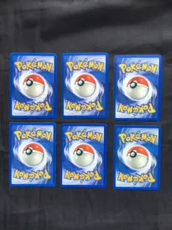 Pokemon Cards: 1st Edition Gym Heroes 6 Card Non-Holo Lot - Image 2