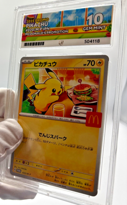 Pokemon Cards - ACE 10 Pikachu 020/M-P - JPN McDonalds Promo Burgerchu - PSA - Image 5