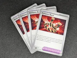 DEFIANCE BAND 169/198 4x Scarlet & Violet Playset Non-Holo Rare Pokemon Card NM - Image 1