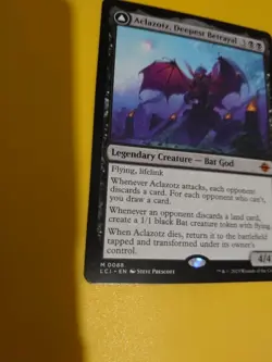 Aclazotz, deepest betrayal. Temple of the Dead. Mythic LC1 M0088 MTG Card. - Image 5