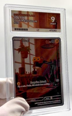 Pokemon Cards - ACE 9 Joltik 116/086 - White Flare IR - PSA BGS - Image 3